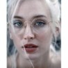OKULARY metal anty blue czarne