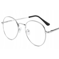 OKULARY metal anty blue...