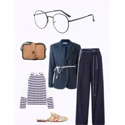 OKULARY metal anty blue srebrne
