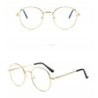 OKULARY metal anty blue srebrne