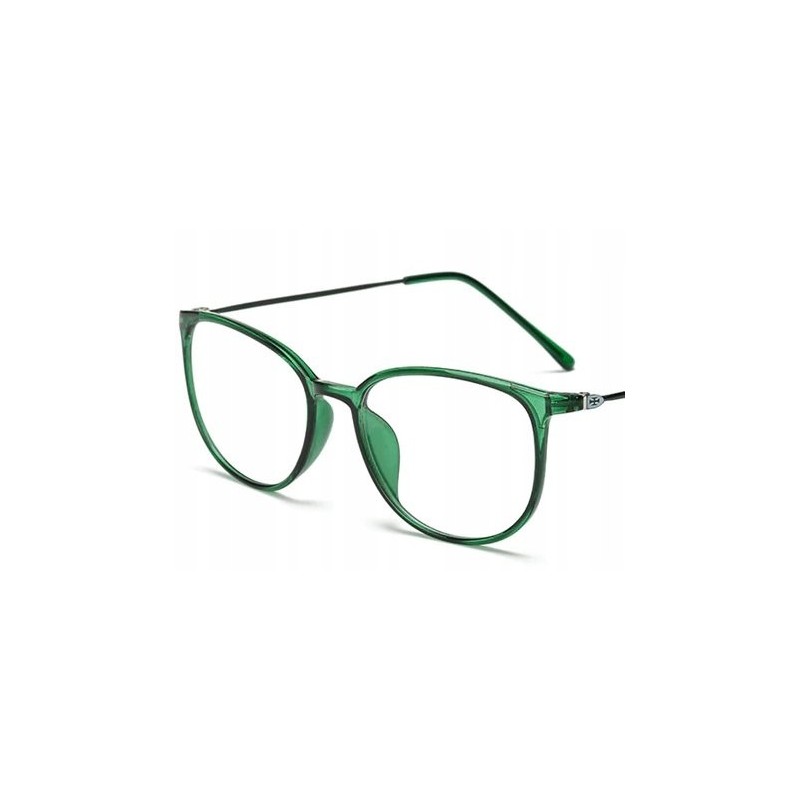 OKULARY KOREKCYJNE MINUSY zielone -0.5 do -6