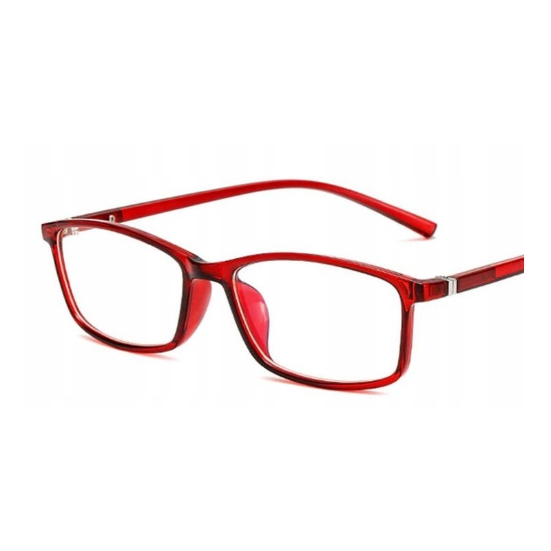 OKULARY czerwone minusy KOMPUTERA anty blue -1.5