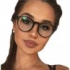 OKULARY DO KOMPUTERA anty blue kocie oczy - brąz