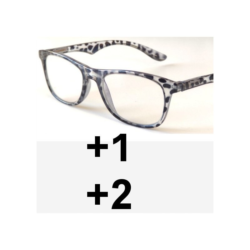 OKULARY dwuogniskowe DAL: +1, BLIŻ: +2