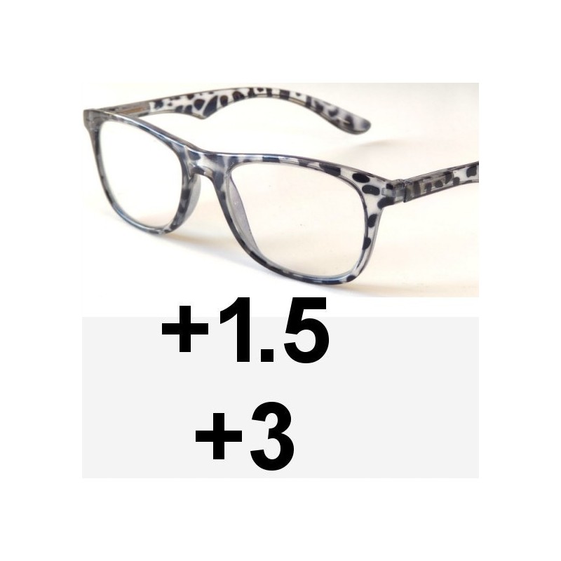 OKULARY dwuogniskowe DAL: +1.5, BLIŻ: +3