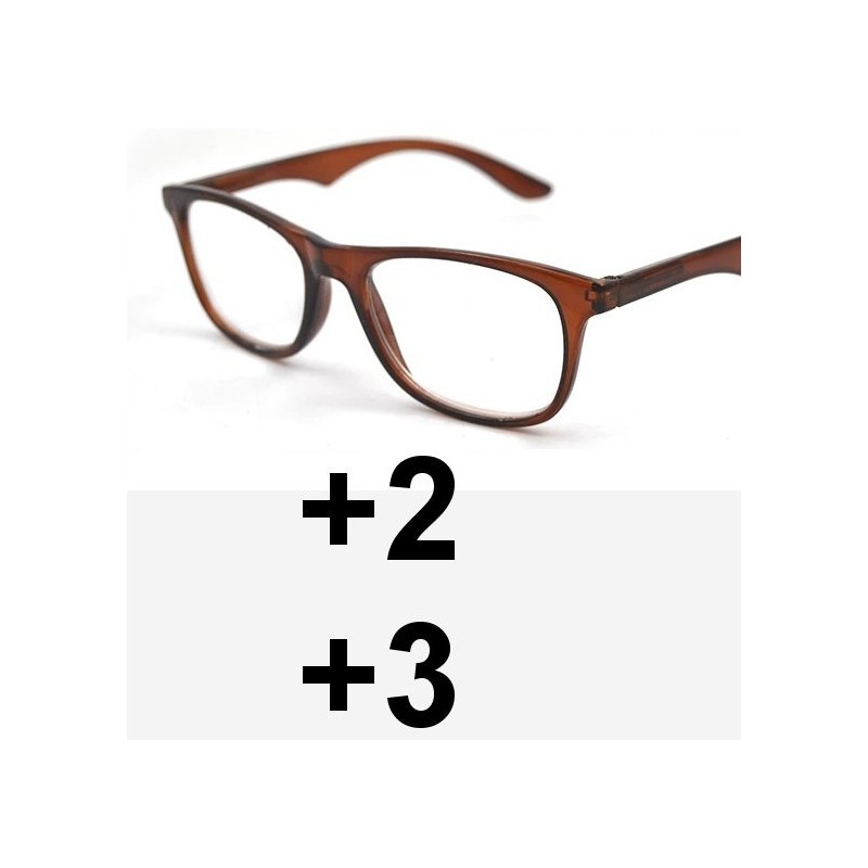 OKULARY dwuogniskowe DAL: +2, BLIŻ: +3