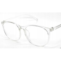 OKULARY duże zielone antyblue UV400 zerówki