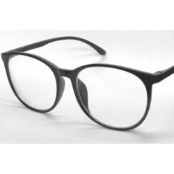 OKULARY duże zielone antyblue UV400 zerówki