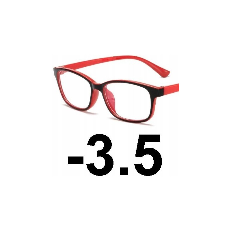 OKULARY KOREKCYJNE DO KOMPUTERA anty blue -3.5