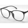 OKULARY anty blue duże UV400 czarne zerówki