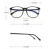 OKULARY anty blue duże UV400 czarne zerówki