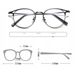 OKULARY minusy CZARNE kocie uszy zerówki anty blue