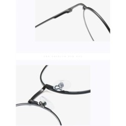 OKULARY metal KOREKCYJNE PLUSY +2.75 złote