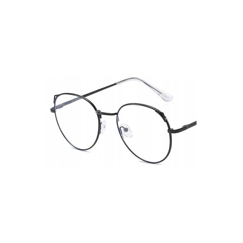 OKULARY MINUSY czarne kocie uszy -2