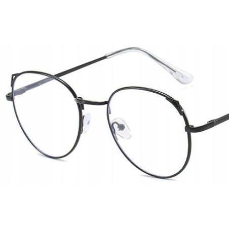 OKULARY MINUSY czarne kocie uszy -2