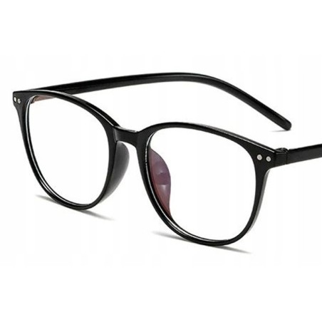 OKULARY KOREKCYJNE MINUSY czarne -0.5 do -6