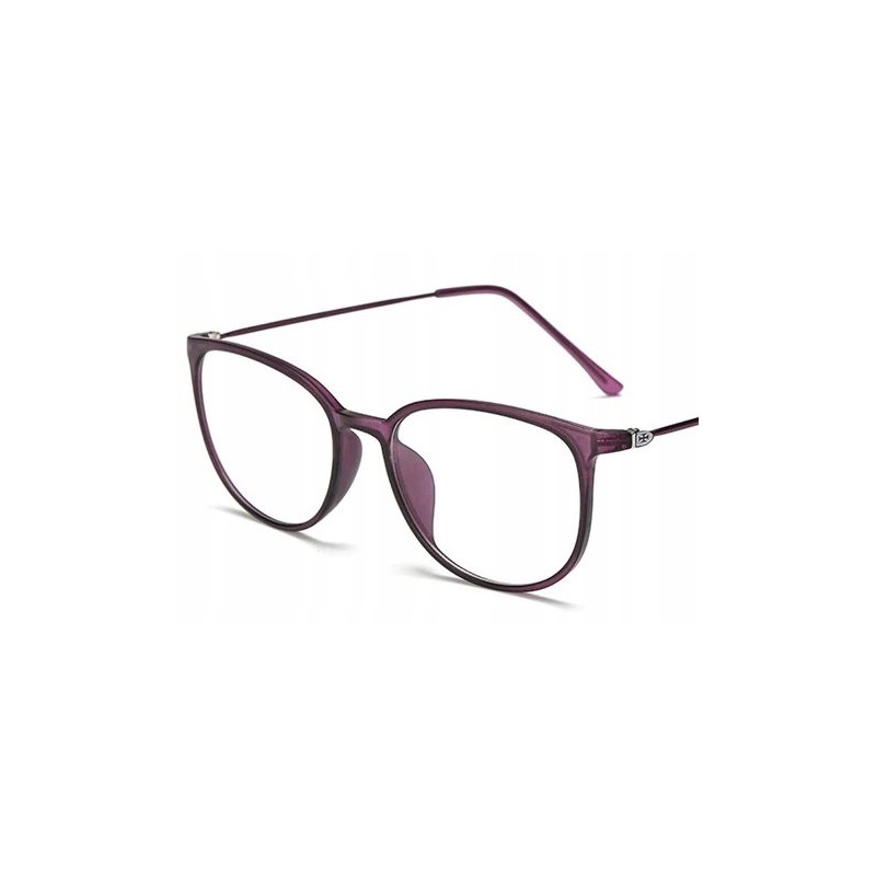 OKULARY KOREKCYJNE MINUSY fiolet -0.5 do -6