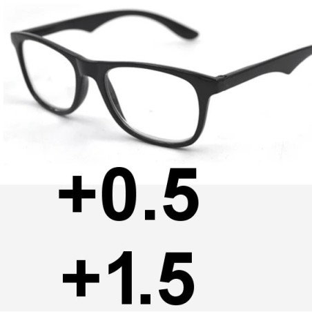 OKULARY dwuogniskowe DAL: +0.5, BLIŻ: +1.5