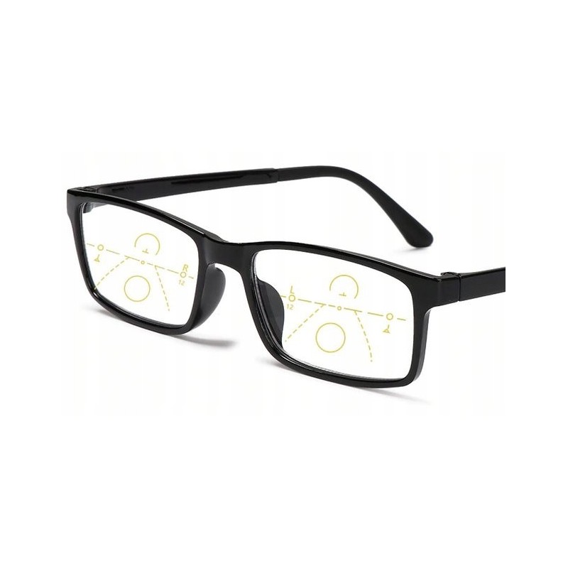 Okulary progresywne wieloogniskowe od +1 do +4