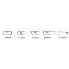 Okulary progresywne wieloogniskowe od +1 do +4