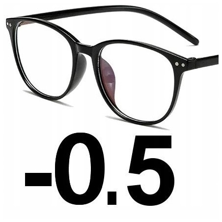 OKULARY MINUSY DO KOMPUTERA KOREKCYJNE -0.5