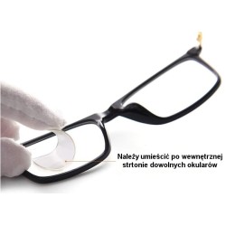 Nakładki silikonowe na okulary dwuogniskowe +1.25