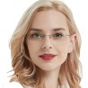 Okulary progresywne bezramkowe dal: '0', bliż: od +1 do +4