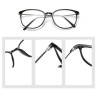 OKULARY kujonki KOREKCYJNE MINUSY zielone -0.5 do -6