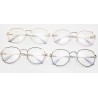 OKULARY metal KOREKCYJNE MINUSY kocie uszy od -6 do +4