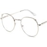 OKULARY metal KOREKCYJNE MINUSY kocie uszy od -6 do +4