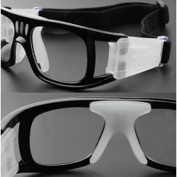 Okulary ochronne sportowe czarne gradient - wg recepty