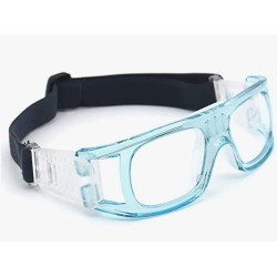 Okulary ochronne sportowe czarne gradient - wg recepty