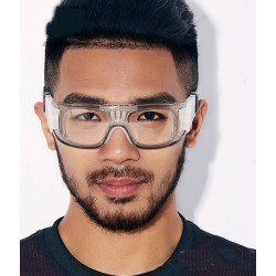 Okulary ochronne sportowe czarne gradient - wg recepty