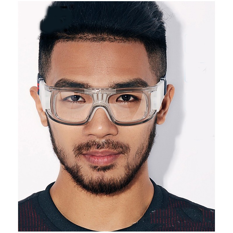 Okulary ochronne sportowe czarne - wg recepty