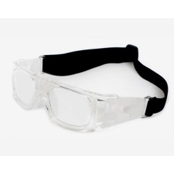 Okulary ochronne sportowe granatowe - wg recepty